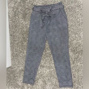 Ambiance Flannel Paperbag-waist Pants